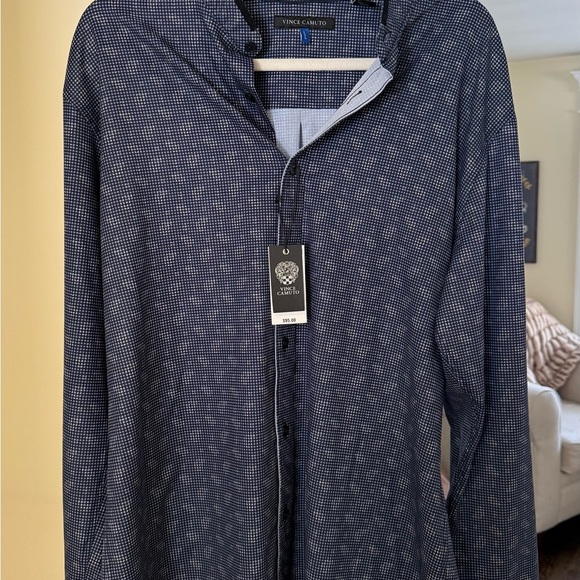 Vince Camuto Other - Vince Camuto Men's Navy Long Sleeve